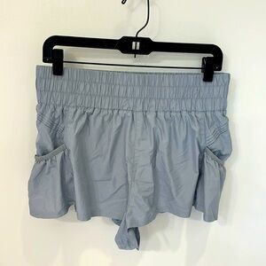 Free people, movement gray get your flirt on size medium short